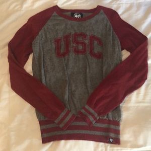 47 Brand USC pullover sweater